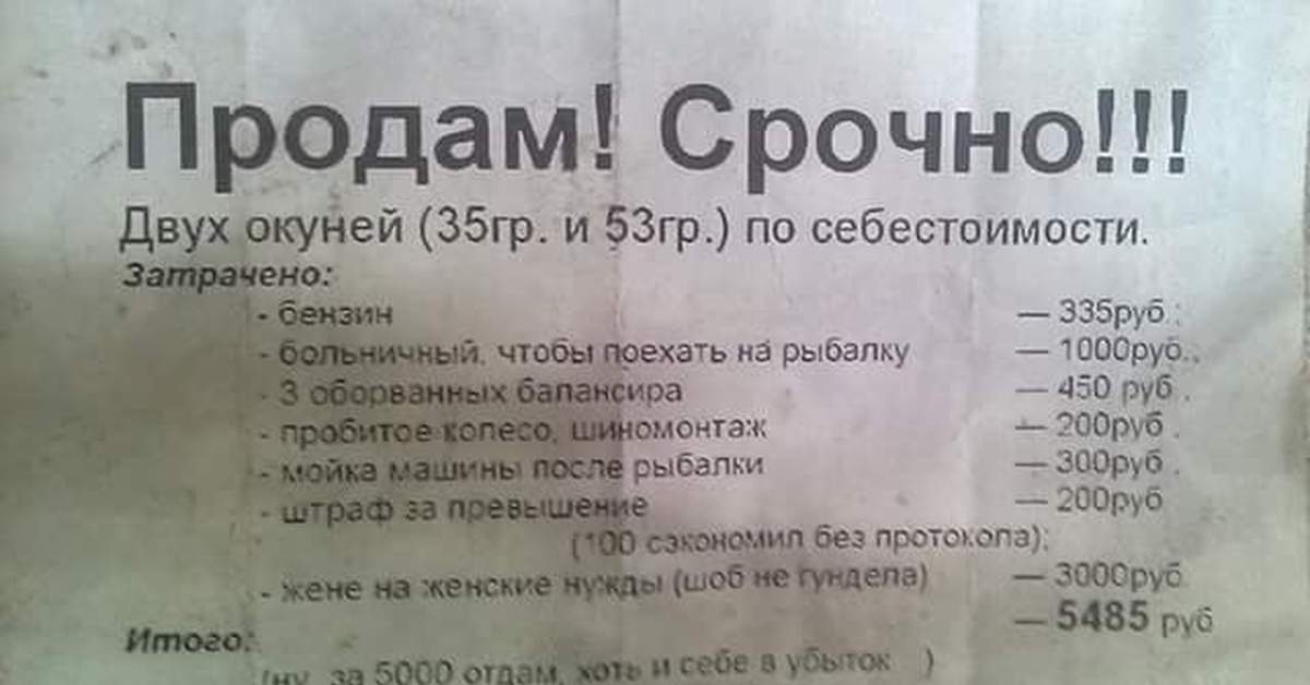 Згр объявления. Продам двух окуней по себестоимости прикол. Продам 2 окуня по себестоимости. Продаю рыбу по себестоимости 5000. Продам окуня по себестоимости.