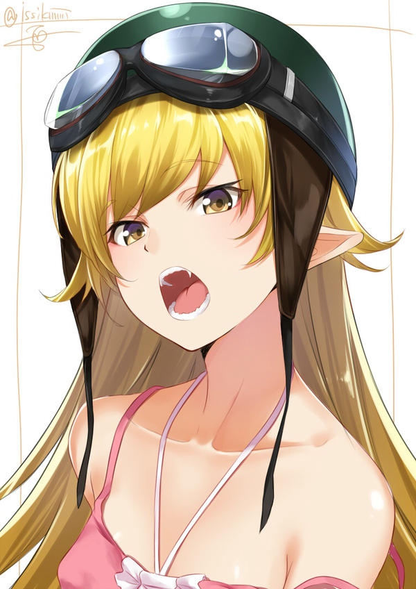 Anime Art , Anime Art, Bakemonogatari, Shinobu Oshino
