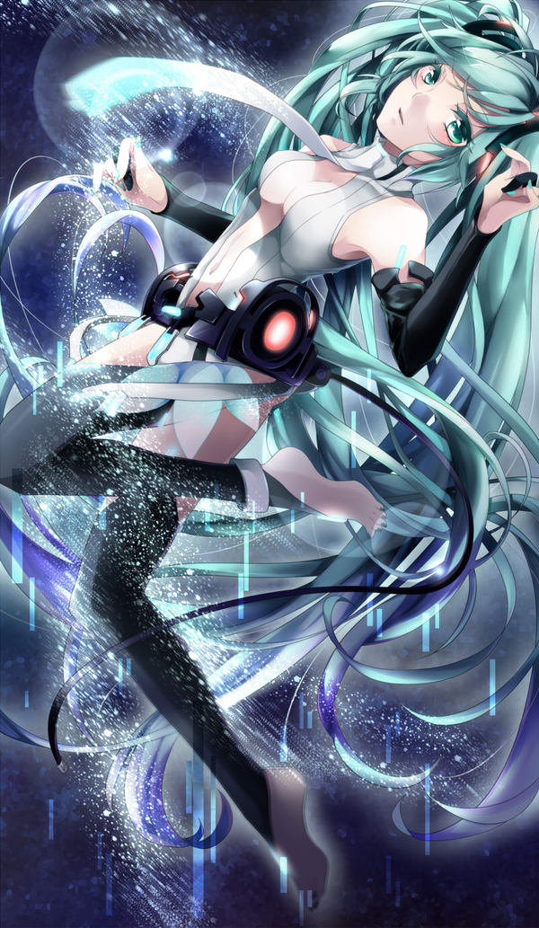 Hatsune Miku , Hatsune Miku, Vocaloid, Anime Art