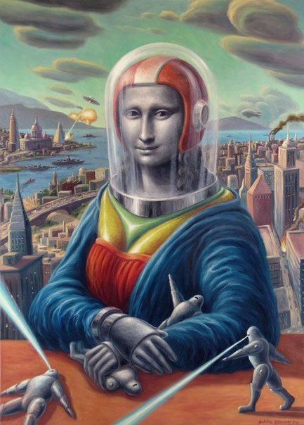 Future Mona Lisa Future, Art Time, , 