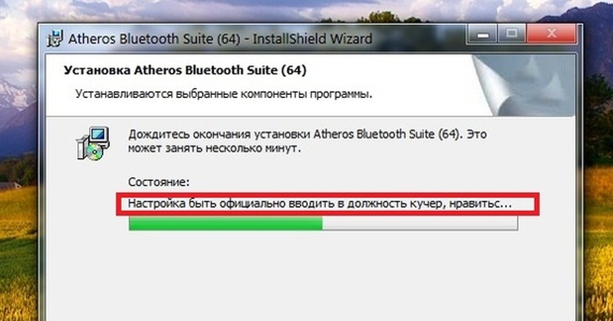 Идет установка. Настройка быть официально вводить в должность Кучер. Настройка быть официально вводить в должность Кучер нравиться.