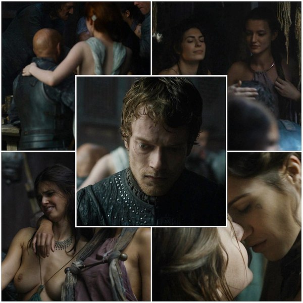 If you feel sorry for yourself, just think of Theon Greyjoy in the brothel... - NSFW, Game of Thrones, Theon Greyjoy, Season 6, , Yara Greyjoy, Brothel, Spoiler