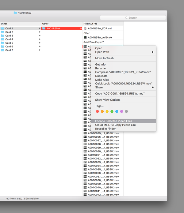           . Mac Os, Prores422, , , 