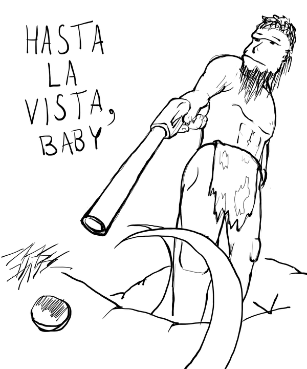 Неандерталец и мамонт