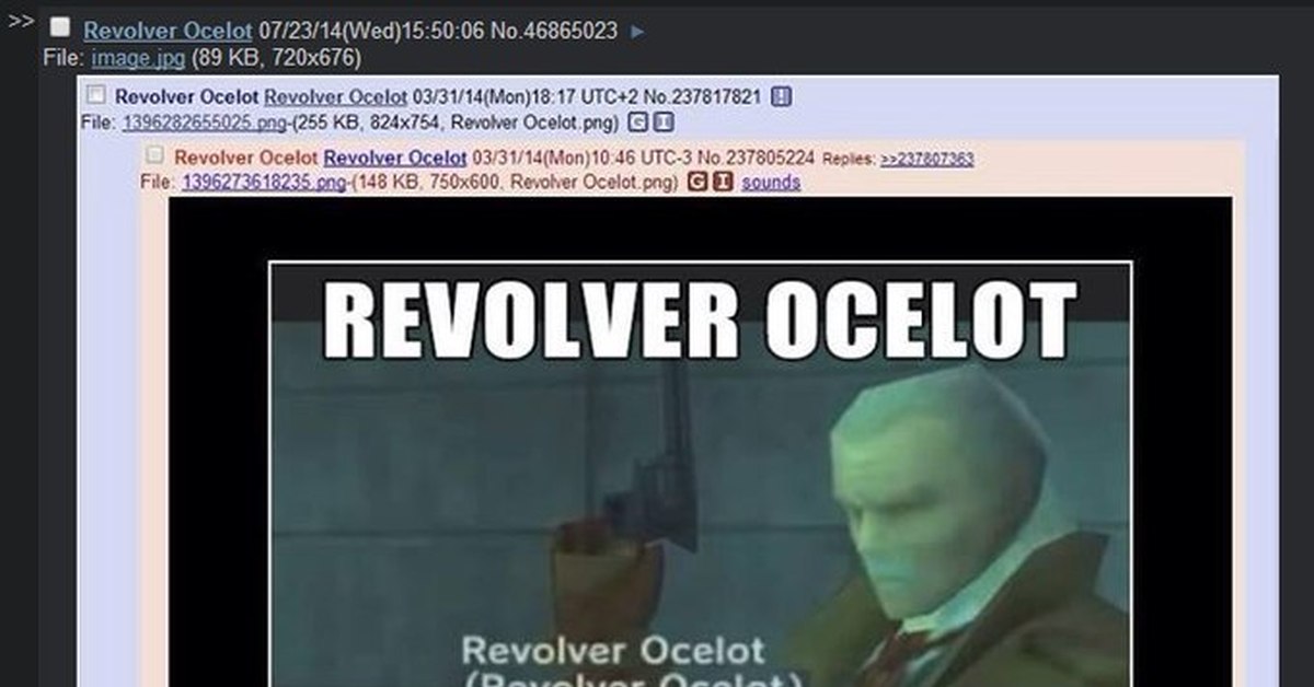 Revolver Ocelot. 