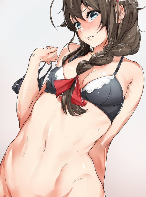 Shigure. - NSFW, Аниме, Anime Art, Kantai Collection, Shigure