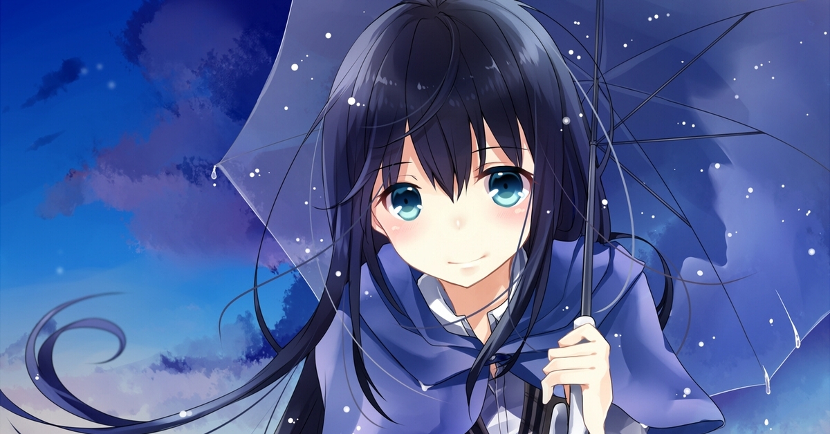 Anime girls blue hair