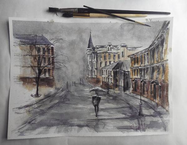     , , , , Watercolor, , 
