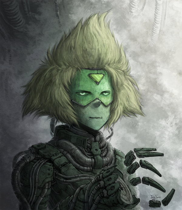 Brutal Peridot ,  , Steven Universe, Peridot, 