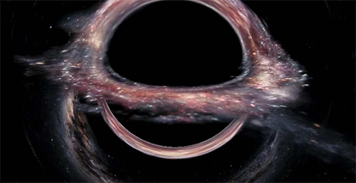 Черная дыра двигается. Черная дыра Интерстеллар. Черная дыра гиф. Движение черной дыры. Зарождение черной дыры.