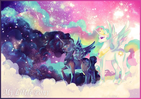    , , , , Princess Luna, Princess Celestia, My Little Pony
