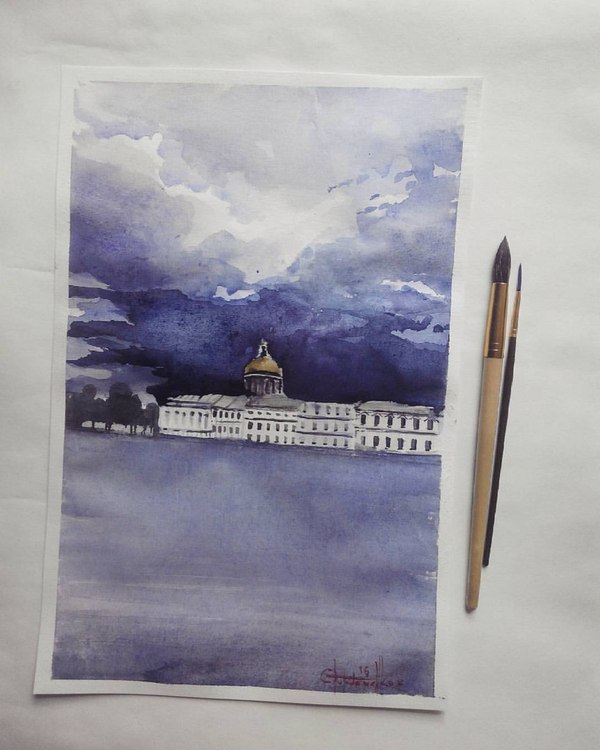    , , , , -, , Watercolor, 