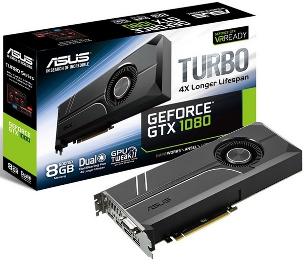 ASUS  GeForce GTX 1080 Turbo Asus, , IT, It 