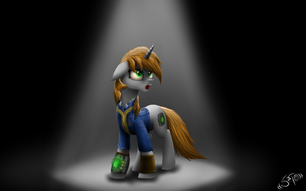Realistic My Little Pony, Littlepip, Fallout: Equestria, , 