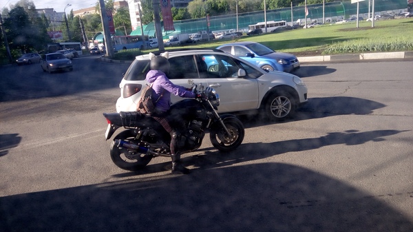 Кто знает что за мотоцикл ? Самара.