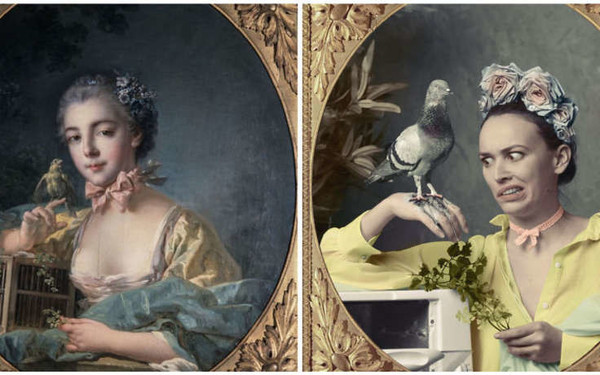 Instagram users have recreated iconic French art - Instagram, Movies, Longpost