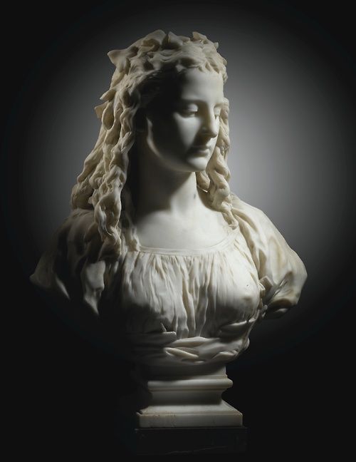 Bust La Candeur, Jean-Baptiste Carpeaux, auction sculpture, 1873. , 