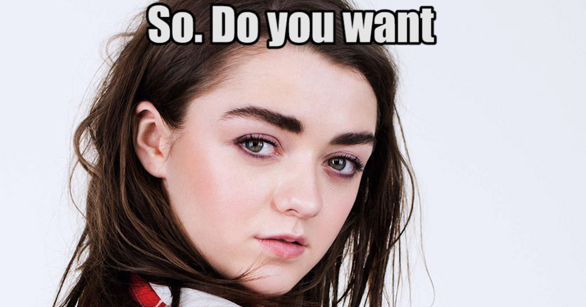 Maisie Williams Panties