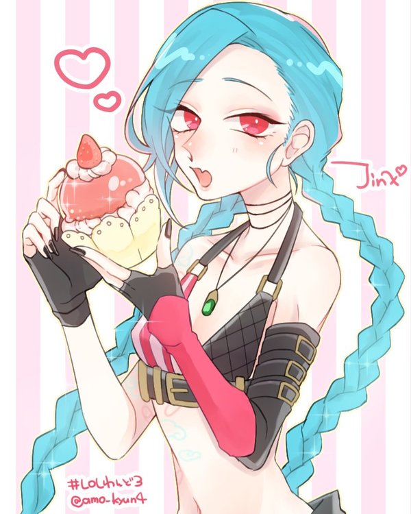 Jinx and cupcake