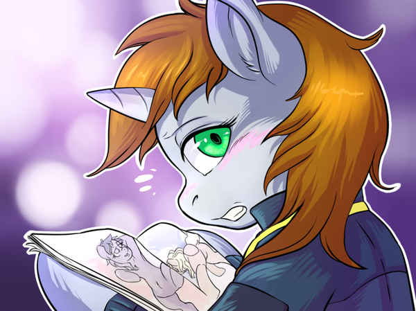 Fallout:Equestria Red yey, My Little Pony, Fallout: Equestria, Littlepip, Scotch tape, MLP Edge
