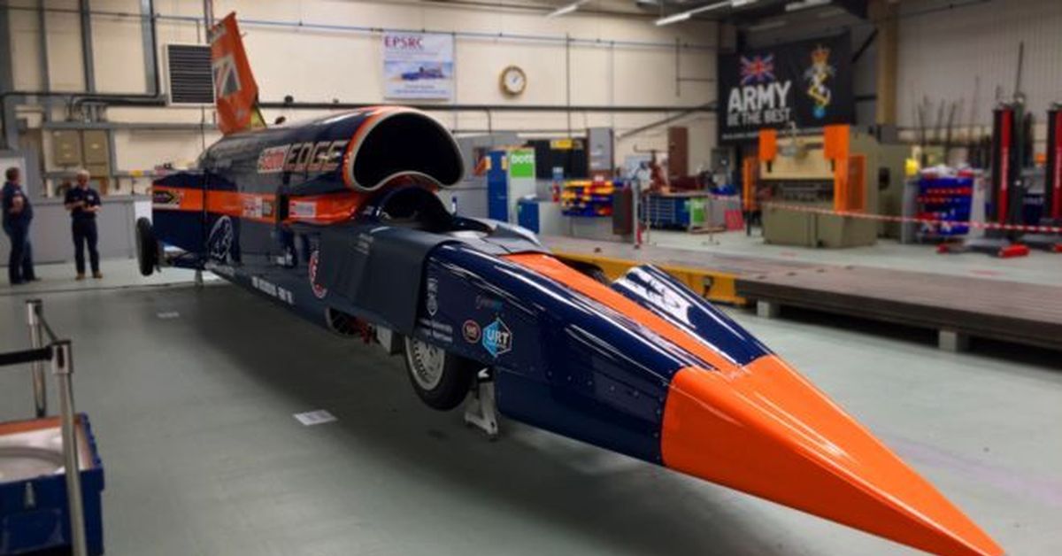 Сверхзвуковой автомобиль Bloodhound SSC