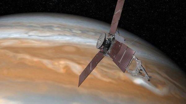 Juno lander enters Jupiter's orbit - BBC, Juno, Longpost, NASA, Jupiter, Space