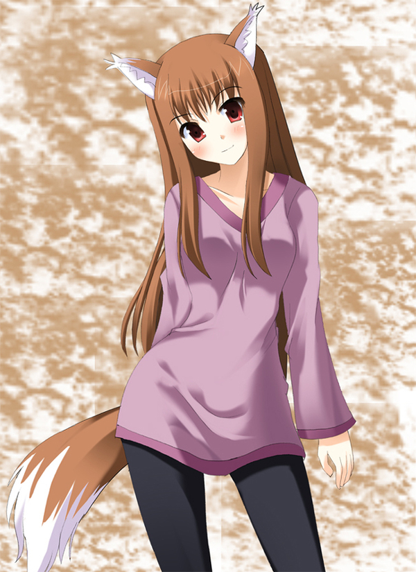 Horo/Holo - Anime Art, Аниме, Волчица и пряности, Horo Holo, Holo, Horo