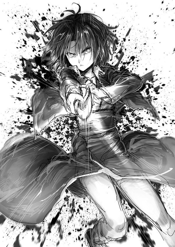 Ryougi Shiki Anime Art, , Kara no Kyoukai, Ryougi Shiki