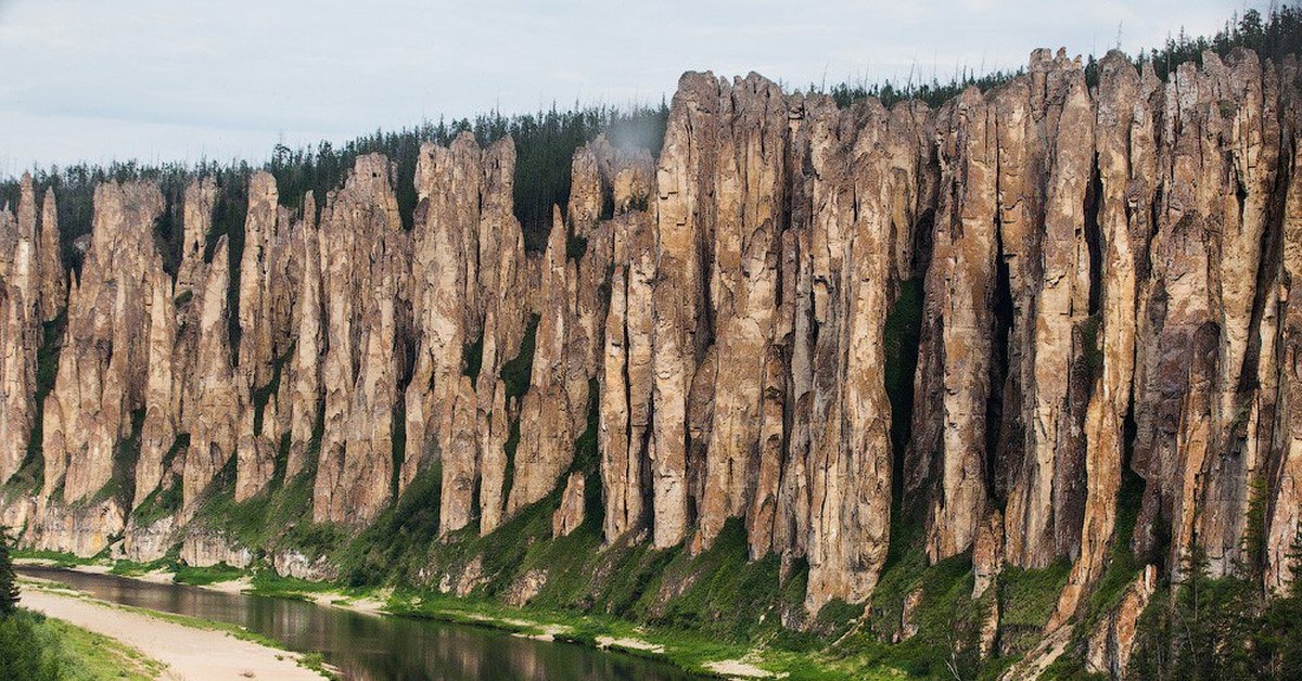 Ленские столбы рисунки на скалах