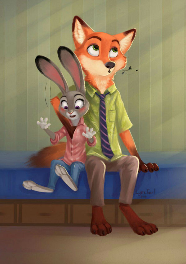 (16+) Sly fox - NSFW, Zootopia, Zootopia, Zveropolis, 