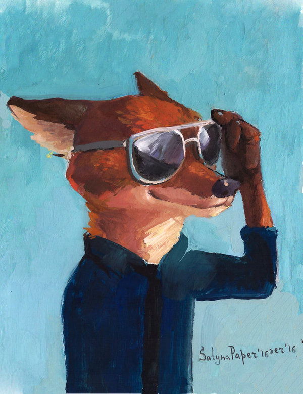  Satynapaper, Nick Wilde, 