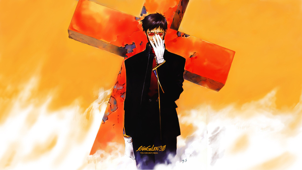 Ikari Gendo - Ikari Gendo, Evangelion, Anime Art, Аниме