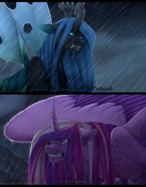    My Little Pony, Princess Cadance, Queen Chrysalis