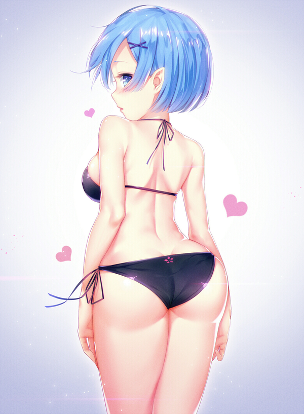 Re:Zero Rem - NSFW, Rem, Аниме, Anime Art, Re:Zero Kara, Rem (Re:Zero Kara)