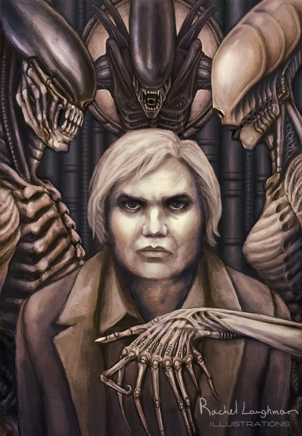 Giger - Hans Giger, Howard Phillips Lovecraft, Lovecraft other, Stranger, Xenomorph