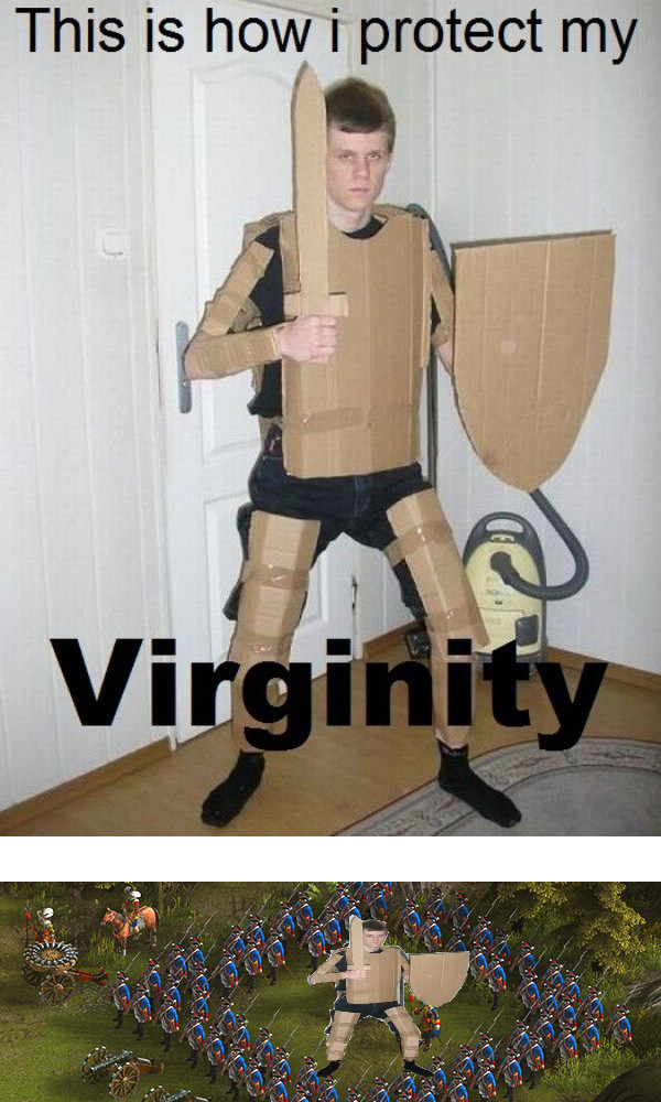 This is how i protect my virginity This, , , I protect, , Virginity,  3