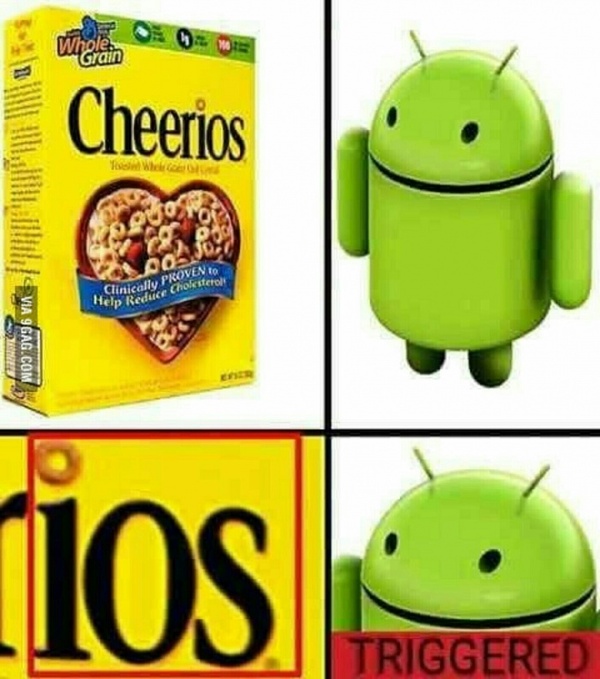 Triggered! Android vs iOS, System, 