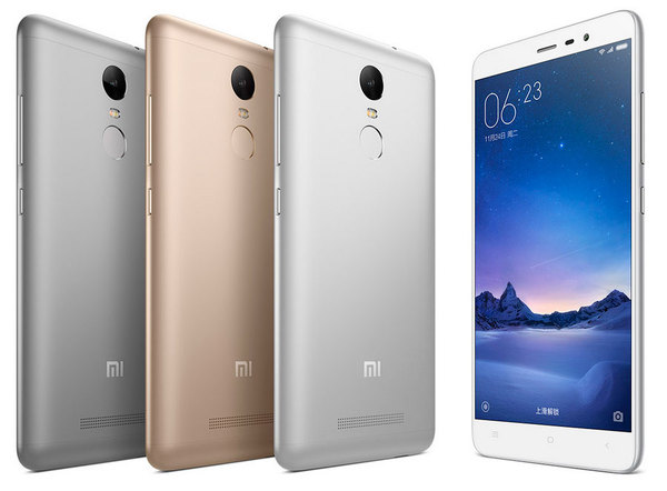  Xiaomi Redmi 3/PRO/3s       MIUI