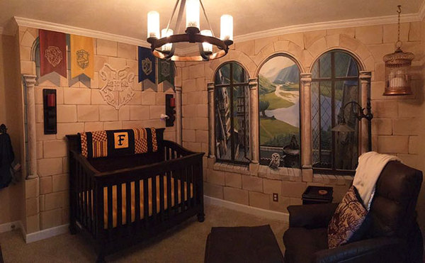 Simply awesome Harry Potter style nursery - Harry Potter, Children, Interior, Interior Design, Longpost