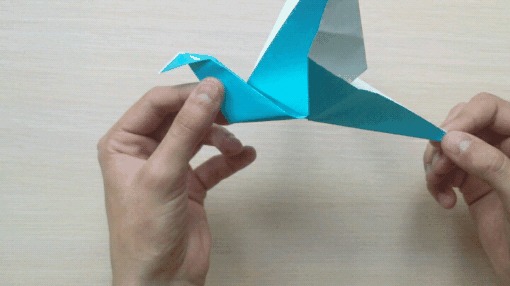 Как сделать из бумаги оригами которые двигаются