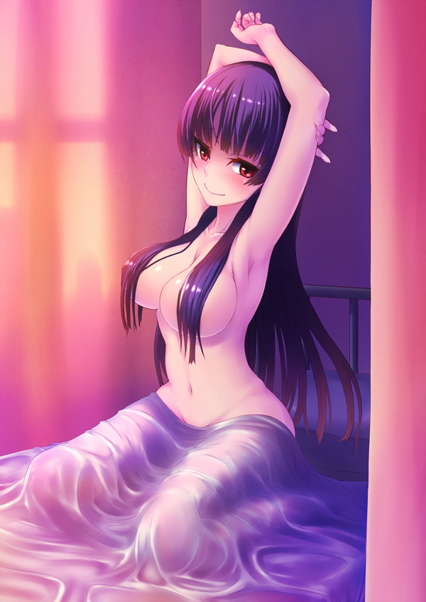 Ohayou - NSFW, Anime art, Anime, Tasogare Otome X Amnesia, Yuuko Kanoe