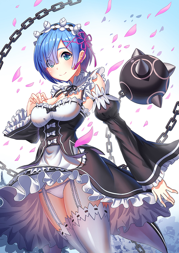 RemuRin. - NSFW, Аниме, Anime Art, Re:Zero Kara, Rem, Rem (Re:Zero Kara)