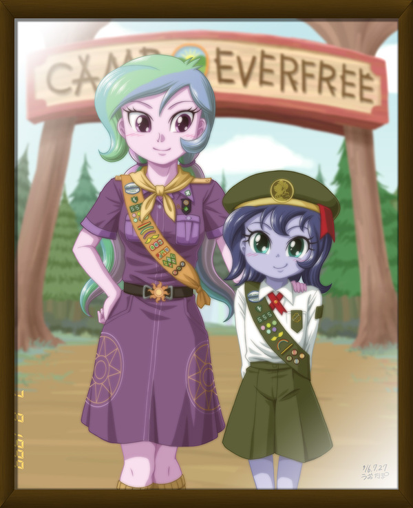   My Little Pony, Equestria Girls, Princess Celestia, Princess Luna, Camp Everfree, Uotapo