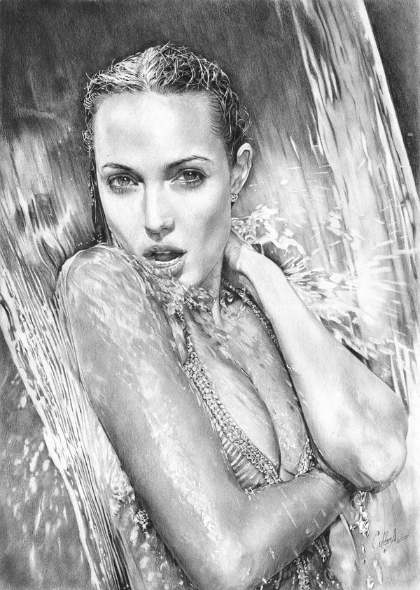Anjelina Jolie  , , , , , Speed painting, 