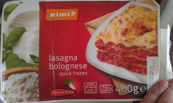   -    , Lasagna bolognese, , , 