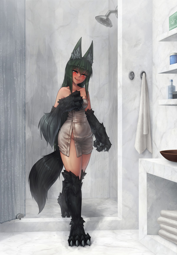 Anubis Monorus, Mge, Monster Girl, , Anime Art