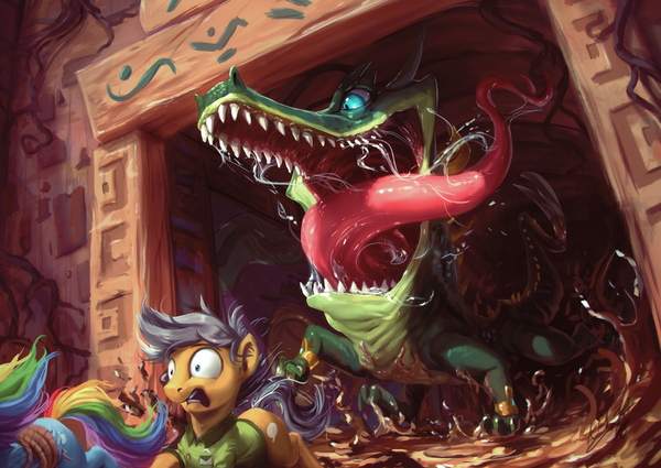 The Real Strange Cipactli My Little Pony, 6 , Rainbow Dash, , Assasinmonkey