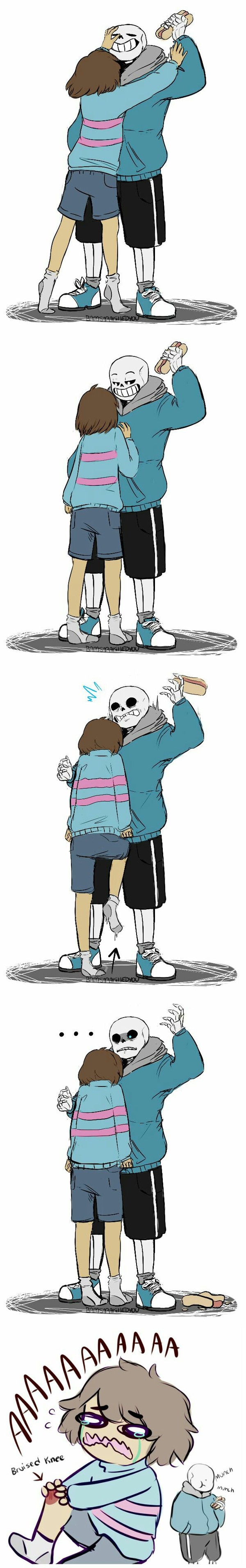 Коленка теперь долго будет заживать...