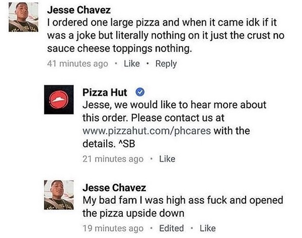    , Pizza hut,  ,  , Facebook