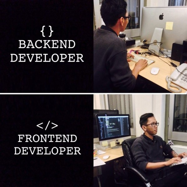    .... Backend, Frontend, ,  , IT 